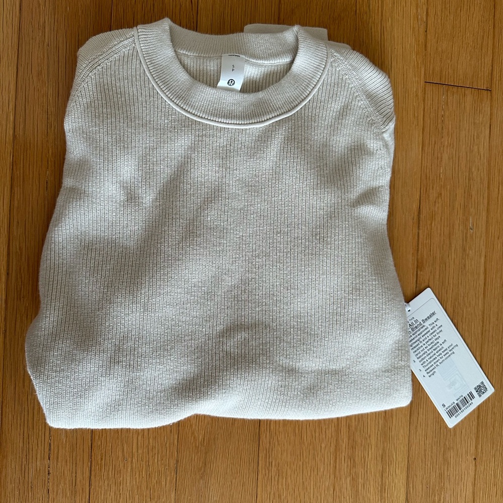 Lululemon Take It All In Cotton-Blend Sweater